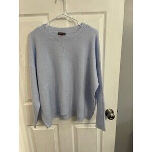 Vince Camuto Center Seam Crewneck
Sweater Light Blue Size M